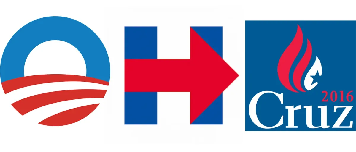 The Politics of a Presidential Campaign Logo